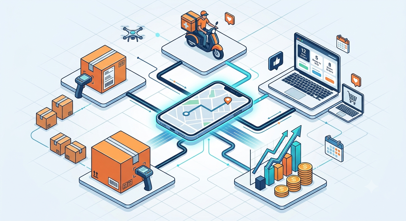 Courier Delivery App Business Model Explained for Beginners