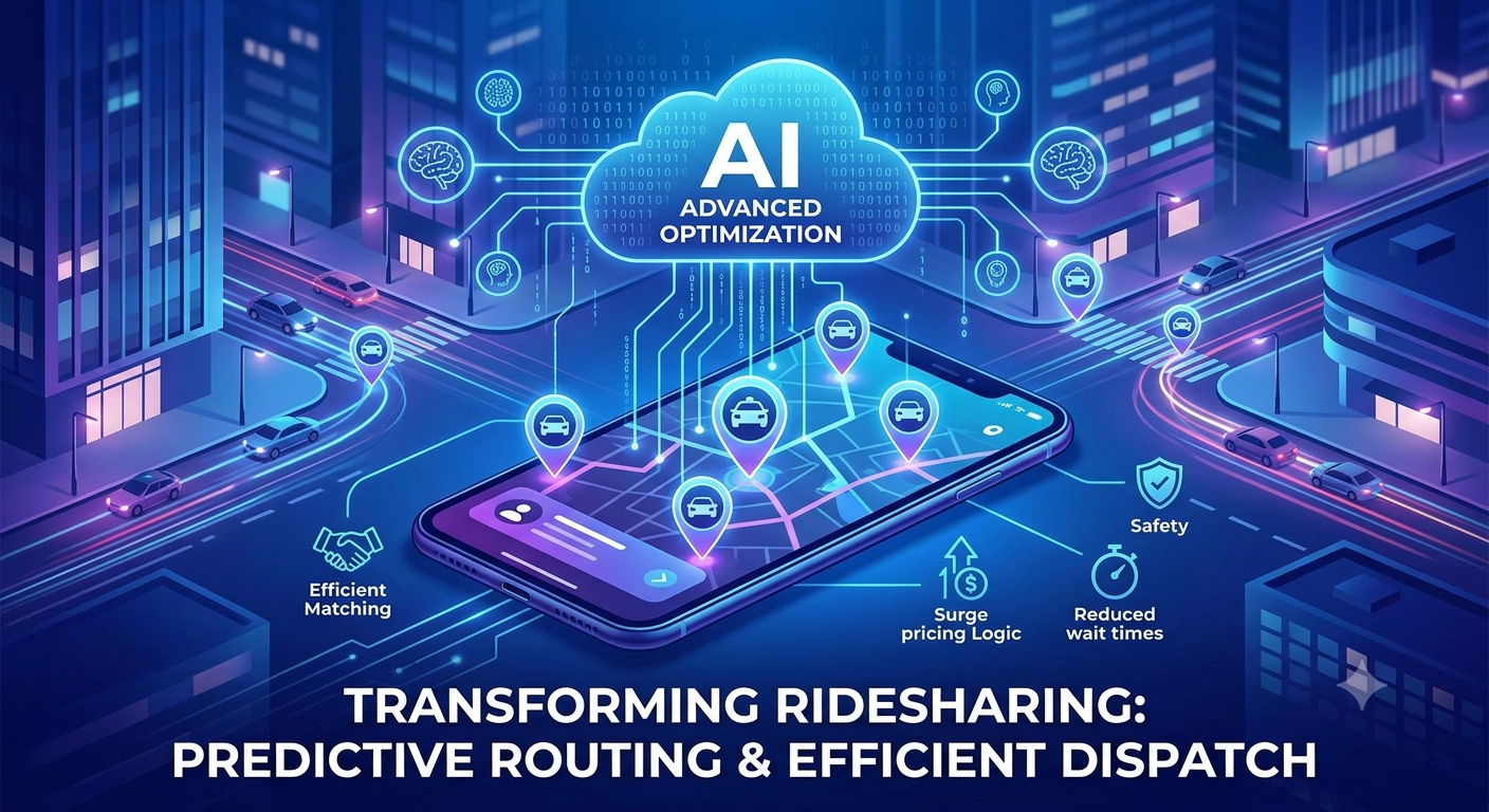How AI Is Transforming Ride Sharing App Solutions