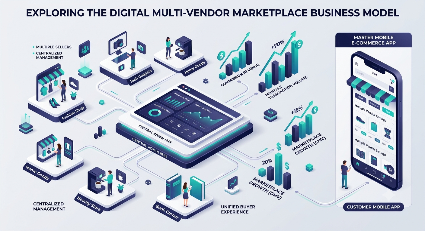 Multi-Vendor Marketplace Business Model Explained for Beginners