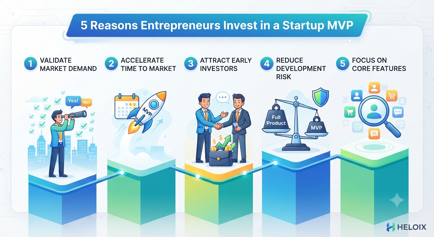 Top 5 Reasons Entrepreneurs Are Investing in a Startup MVP