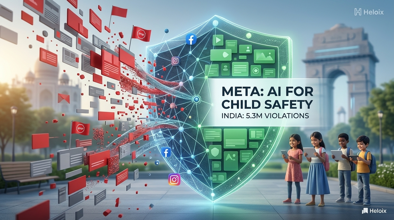 Meta Flags 5.3 Million Child Safety Violations in India, Deploys New AI Tools to Enhance Online Protection