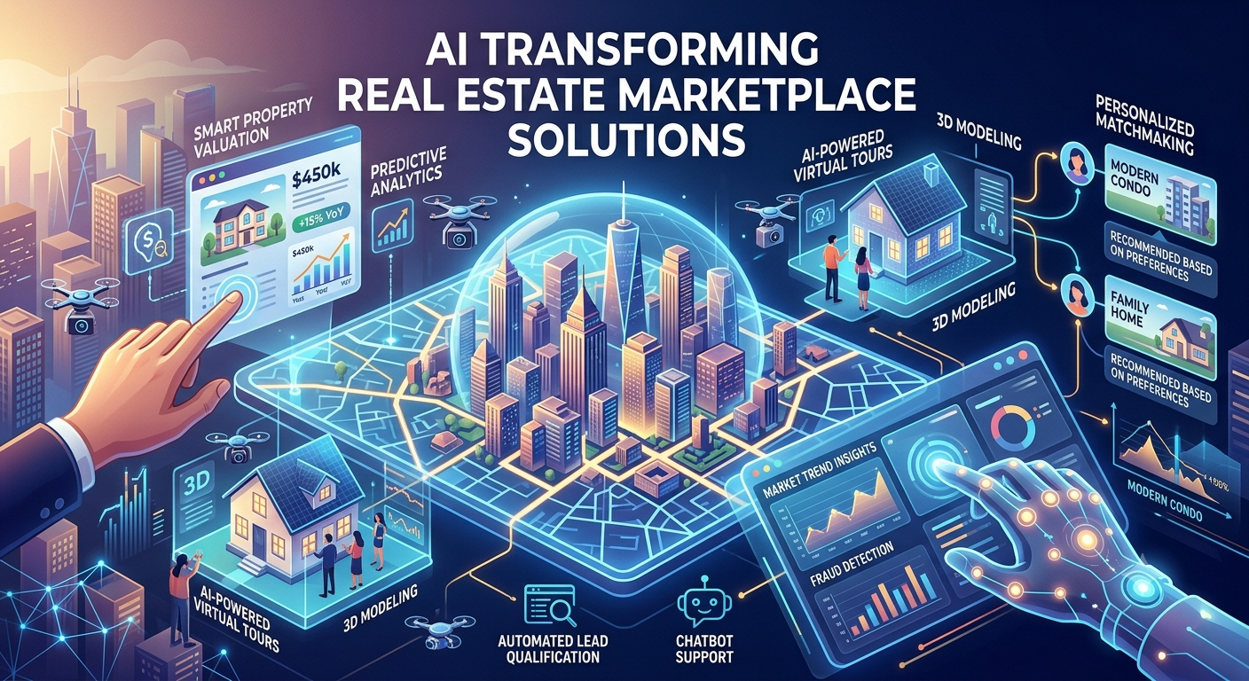 How AI Is Transforming Real Estate Marketplace Solutions