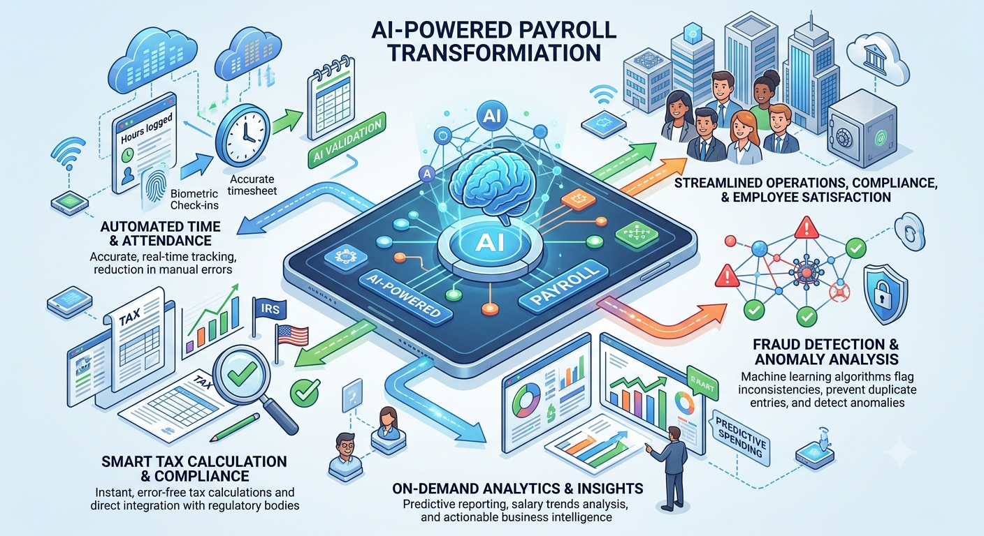 How AI Is Transforming Employee Payroll System Solutions