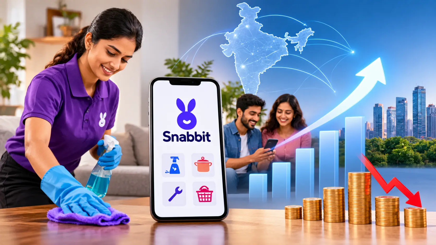 Snabbit Reports Rs 167.75 Crore Loss in FY26 as Revenue Climbs to Rs 12.25 Crore
