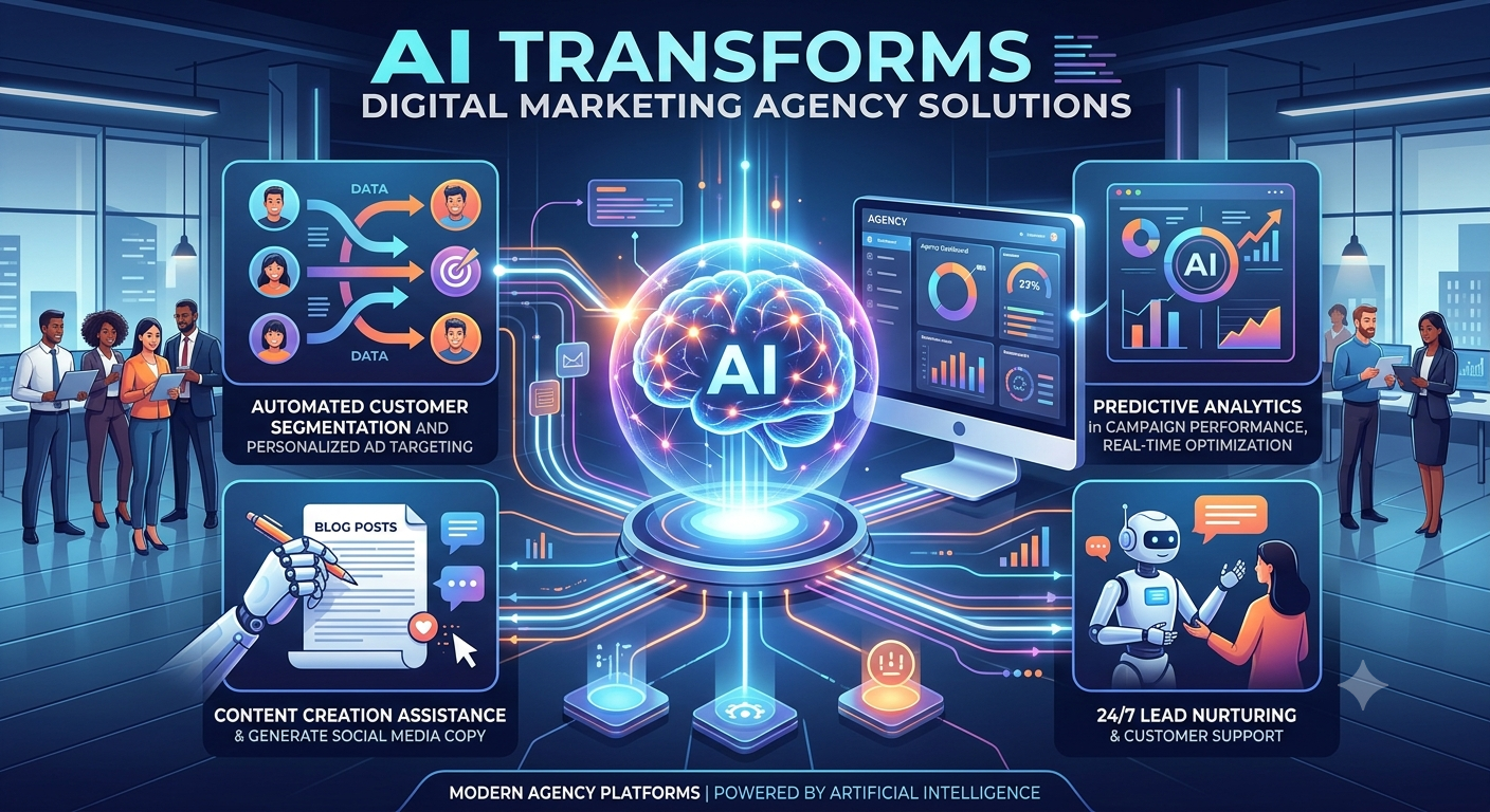 How AI Is Transforming Digital Marketing Agency Platform Solutions