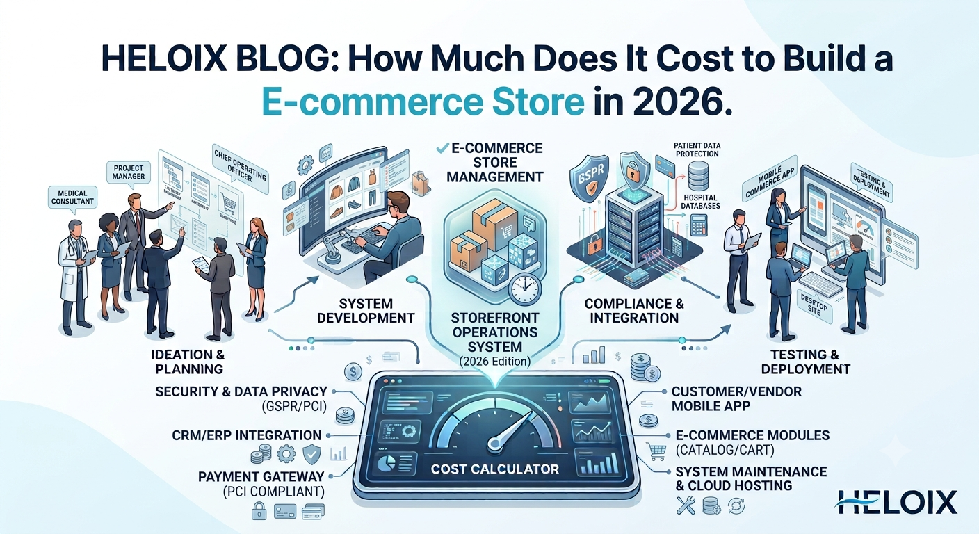 How Much Does It Cost to Build a E-commerce Store in 2026