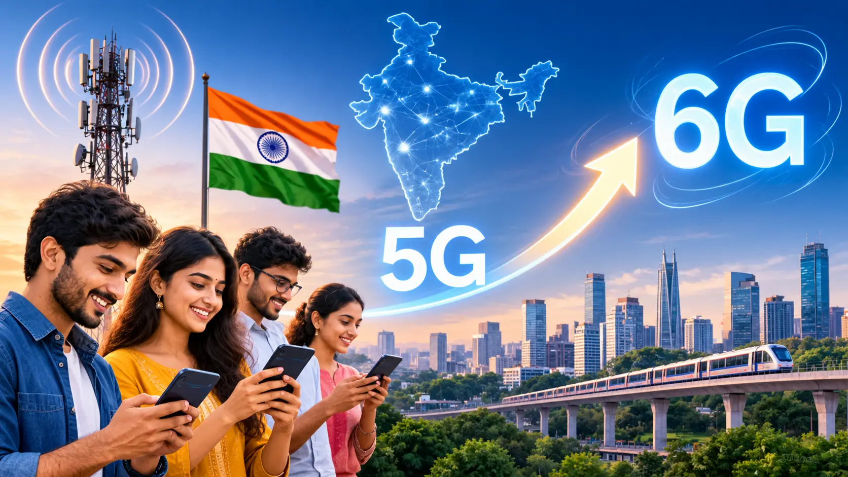 India Targets 1 Billion 5G Users by 2030 as It Sets Sights on Global 6G Leadership