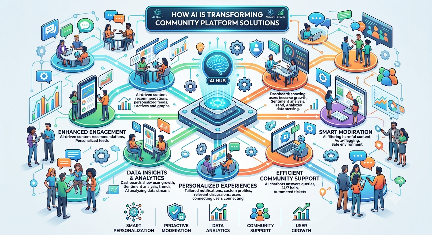 How AI Is Transforming Community Platform Solutions